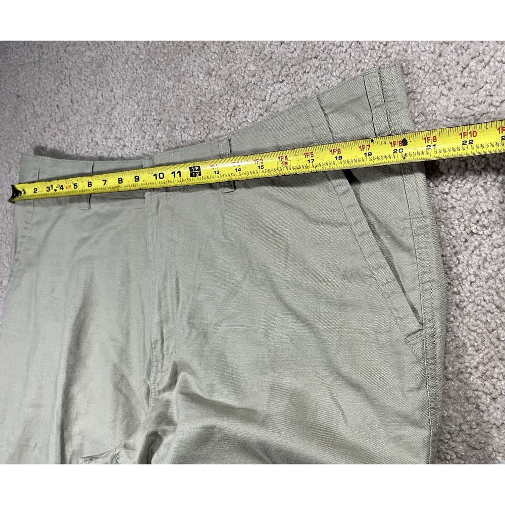 VTG Tommy Hilfiger Linen & Cotton Blend Pants Mens 38x32 Breathable Pleated Y2K - Picture 4 of 12